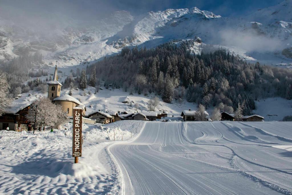 Chalet Alpin Luxe, Jacuzzi, Vue La Plagne Eksteriør billede