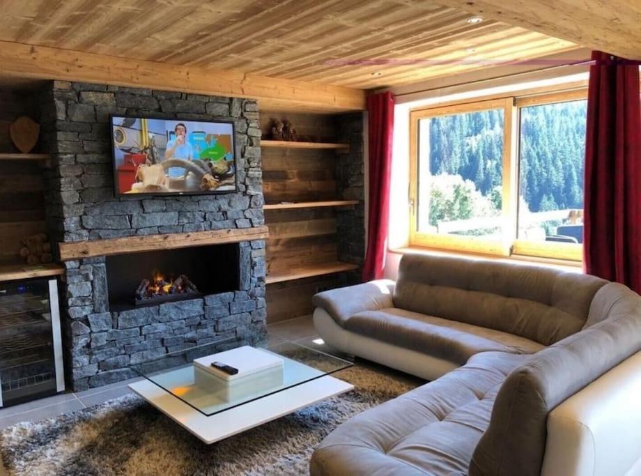 Chalet Alpin Luxe, Jacuzzi, Vue La Plagne Eksteriør billede