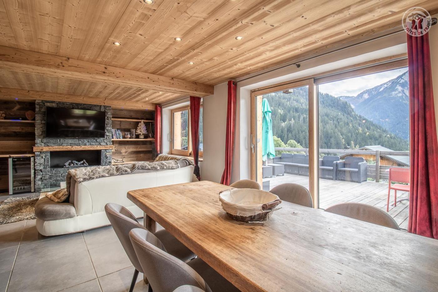 Chalet Alpin Luxe, Jacuzzi, Vue La Plagne Eksteriør billede